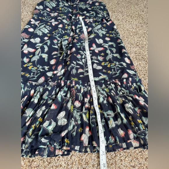 Blue Flower Bird Summer Dress - Size Medium - Picture 6 of 6